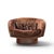 Mid 20th Century Milo Baughman for Thayer Coggin Mid Century Walnut Swivel Barrel Tub Chairs - Pair For Sale - Image 5 of 12