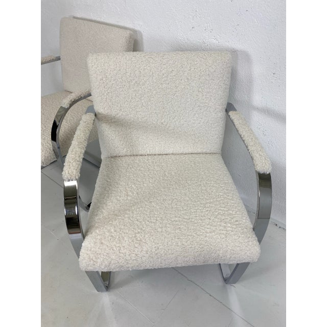 Mid-Century Modern Mid 20th Century Mies Van Der Rohe Brno Chairs by Knoll For Sale - Image 3 of 8