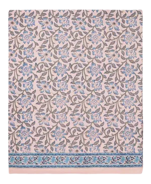 Naaz Full Bed Dusty Pink Flat Sheet