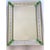 Rectangular Venetian Murano Glass Mirror by Simoeng For Sale - Image 4 of 14