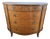 1940s Romweber Federal Revival Inlaid Demilune Chest in Bookmatched Veneers For Sale