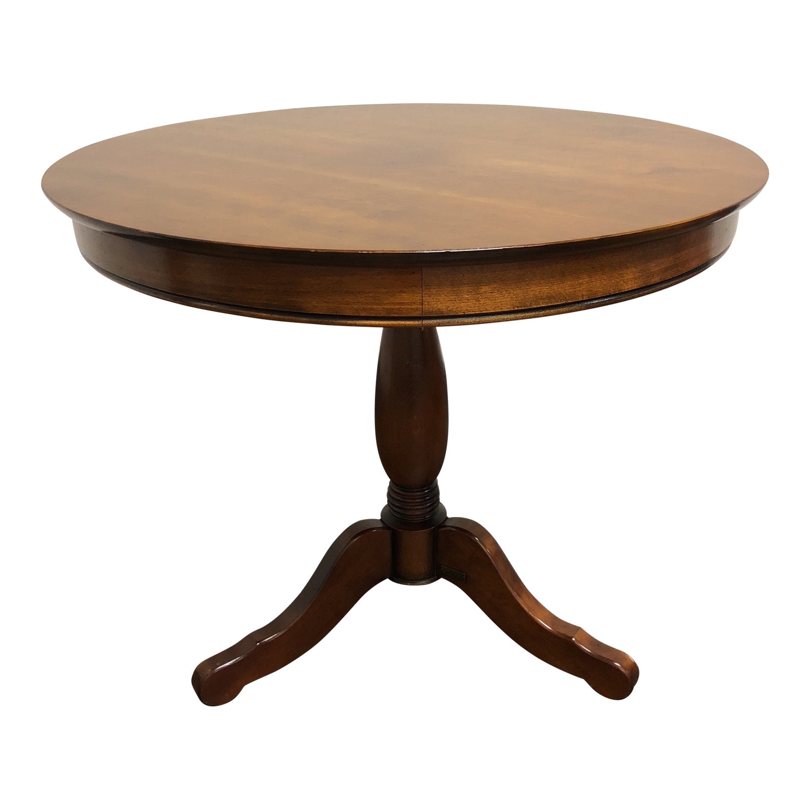 Traditional Grange Furniture Round Tripod Pedestal Side Table Chairish