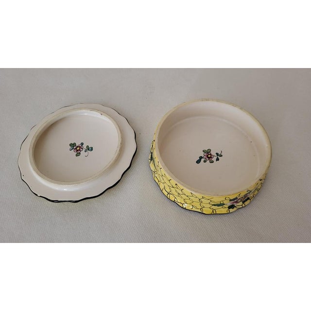 Earthenware Candy Box from Clamecy Roger Colas, 1950s For Sale - Image 6 of 7