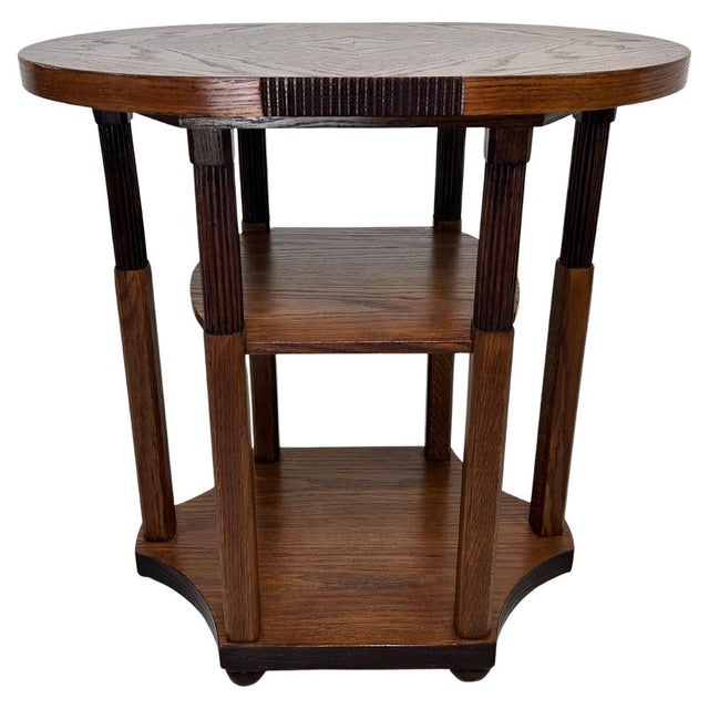 Oval Side Table with Six Legs, 1890s For Sale - Image 10 of 10
