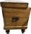 1860s English Pine Antique Ice Box With Zinc-Lined Interior on Turned Legs For Sale - Image 13 of 17