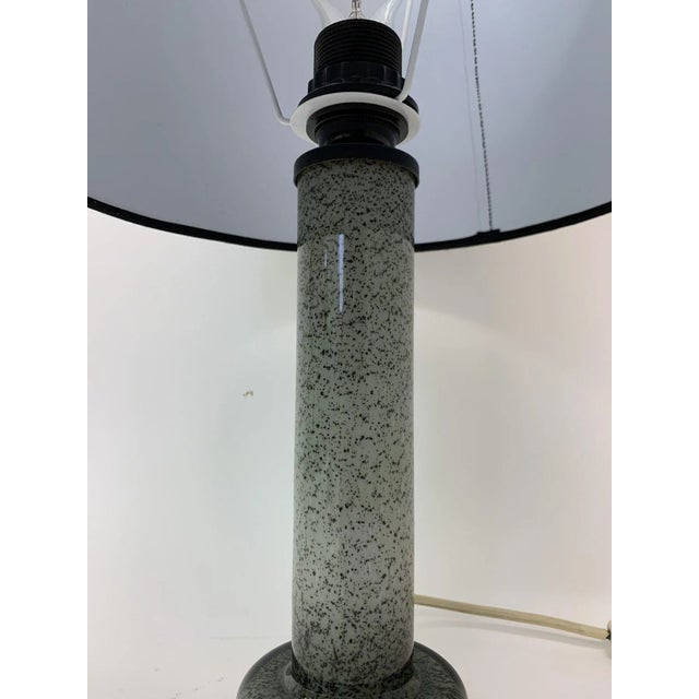 Glass Postmodern Glass Table Lamp, 1980s For Sale - Image 7 of 13