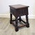 Wood English Oak Joint Stool in 17th-Century Gothic Style, Late 19th C For Sale - Image 7 of 11