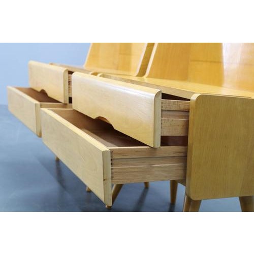 Nightstands, Former Czechoslovakia, 1960s, Set of 2 For Sale - Image 10 of 18