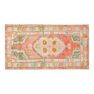 1960s Turkish Oushak Rug For Sale