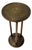 Vienna Secession Pedestal in Walnut and Patinated Brass, 1900s For Sale