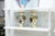 Art Nouveau Pair of Antique 19th Century Hand Painted Floral White Porcelain Vases For Sale - Image 3 of 8
