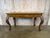 Italian Rococo Style Hand- Carved Walnut Console Table For Sale - Image 12 of 15