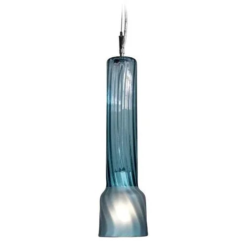 Tempo Camo Pendant Light from the Flashlight Collection in Lagoona For Sale - Image 4 of 4