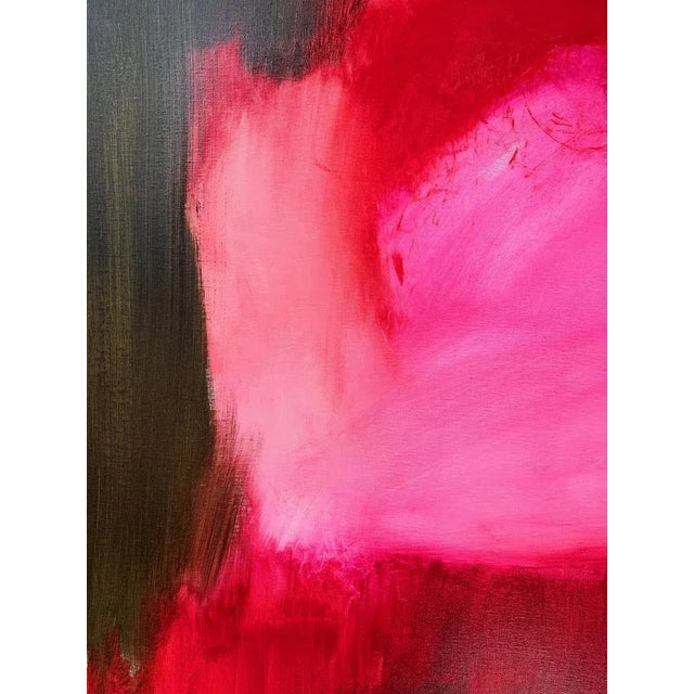 Contemporary Claudie Baran, When Flowers Makes You Feel Weird, 2022, Oil on Canvas For Sale - Image 3 of 8