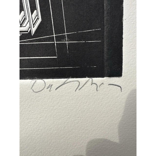 1970s Karl Fred Dahmen, Épreuve dArtiste, 1971, Etching For Sale - Image 5 of 13