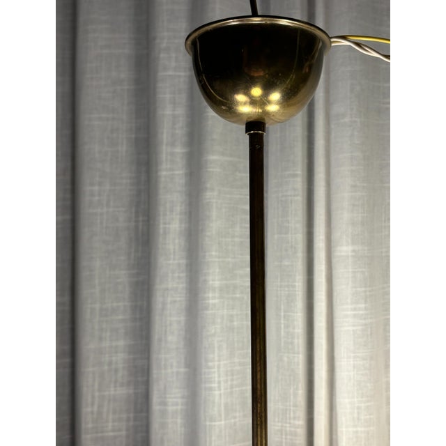 Five-Arm Chandelier by Helena Tynnell for Glashütte Limburg, 1960s For Sale - Image 11 of 12