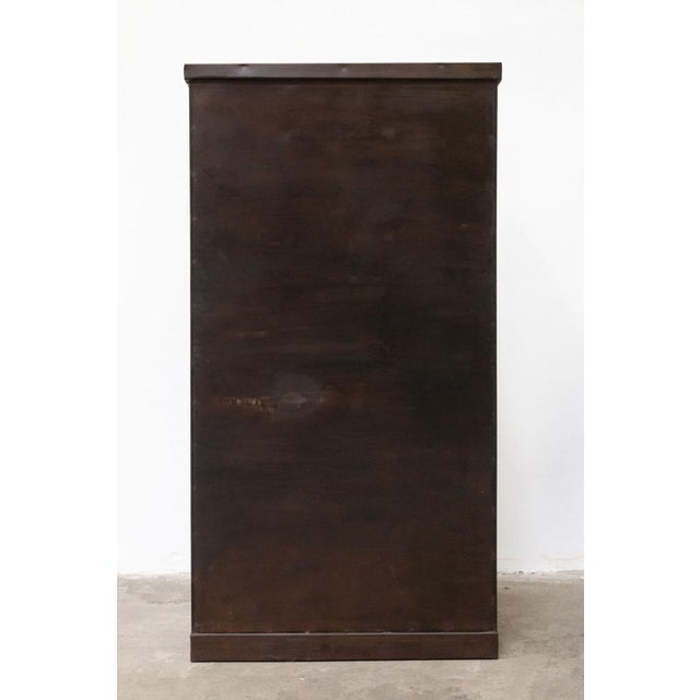 Metal Mid-Century Industrial Steel 15-Tier Cabinet, Italy, 1950s For Sale - Image 7 of 18