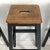 1950s High Workshop Stools, 1950s, Set of 3 For Sale - Image 5 of 9