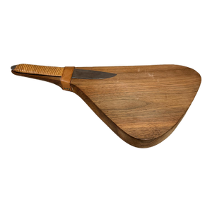 1950s Carl Auböck Charcuterie Sculptural Snack Board and Knife Austria