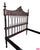 Baroque Early 20th Carved Medallions Queen Size Bed, Original Four Poster Lisbon Bed For Sale - Image 3 of 18