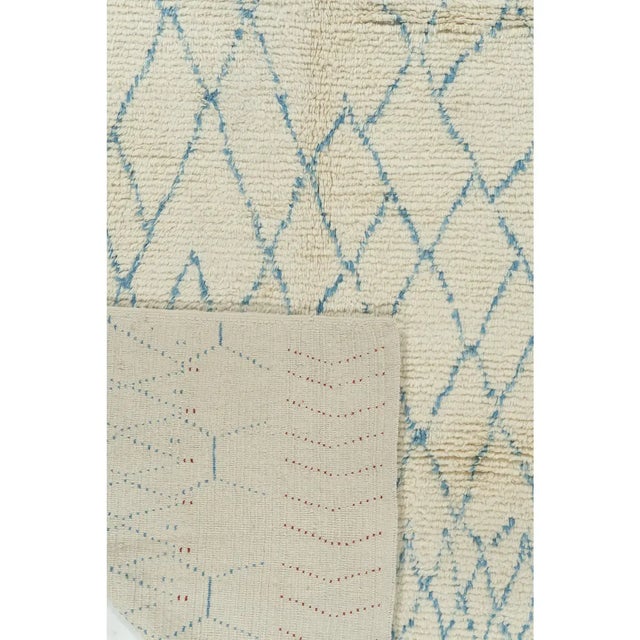 Textile Moroccan Inspired Handwoven Rug 9ft X 12ft 2in For Sale - Image 7 of 11