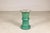 Antique Annamese Green Glazed Ceramic Pedestal with Floral Medallion For Sale - Image 11 of 12