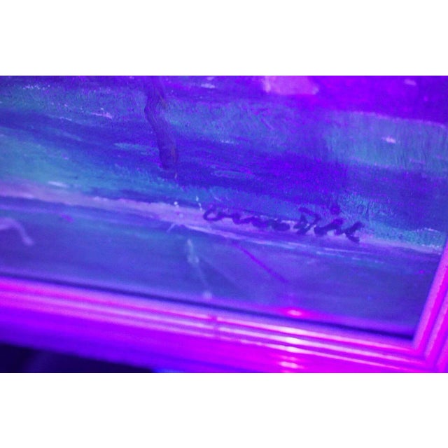 Otto Dill, Rural Landscape, 20th Century, Oil Painting on Cardboard For Sale - Image 18 of 18