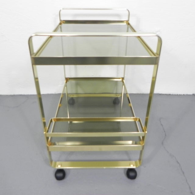 Vintage Space Age Drinks Bar Cart from Av Handwerk, 1970s For Sale - Image 3 of 18