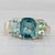 Gemstone Information: - Natural Fluorite - Total Carats - 4.90ctw Cut - Cushion Color - Teal & Light Green - Natural...