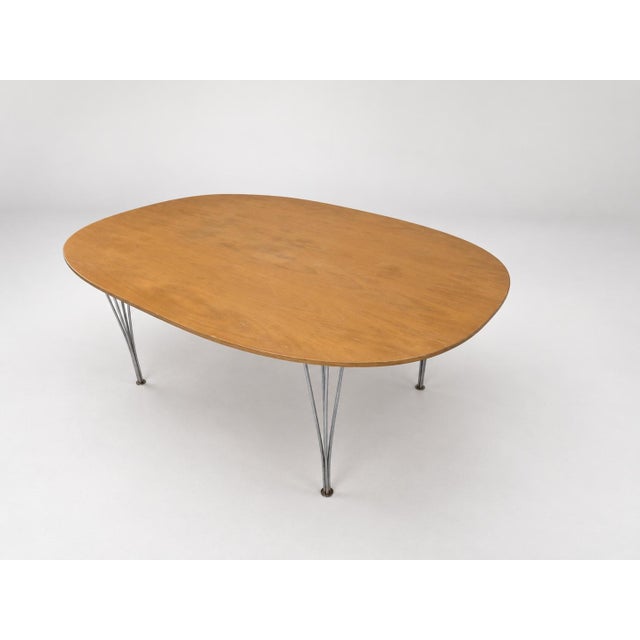 Superellipse Dining Table by Bruno Mathsson and Piet Hein for Fritz Hansen For Sale - Image 6 of 12