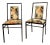 Set of Modernist Chairs attributed to Maison Jansen, 1970s For Sale