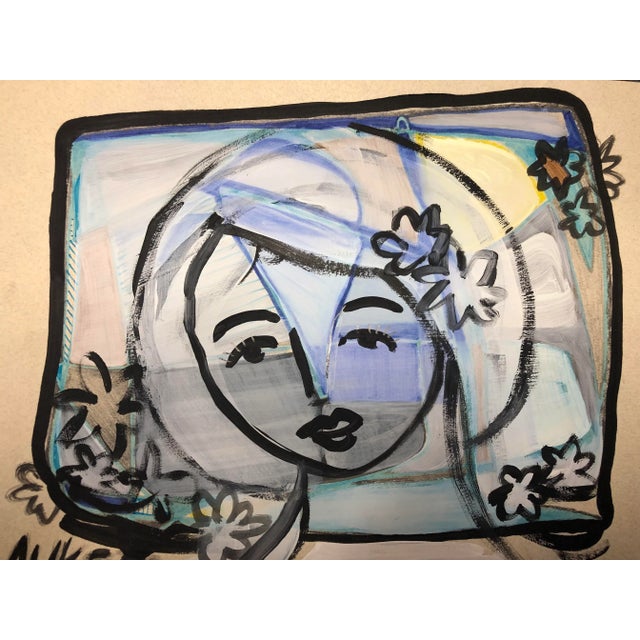 Mixed media, acrylic, ink and graphite on cotton blend paper. Original and one of a kind artwork by Auker. COA included,...