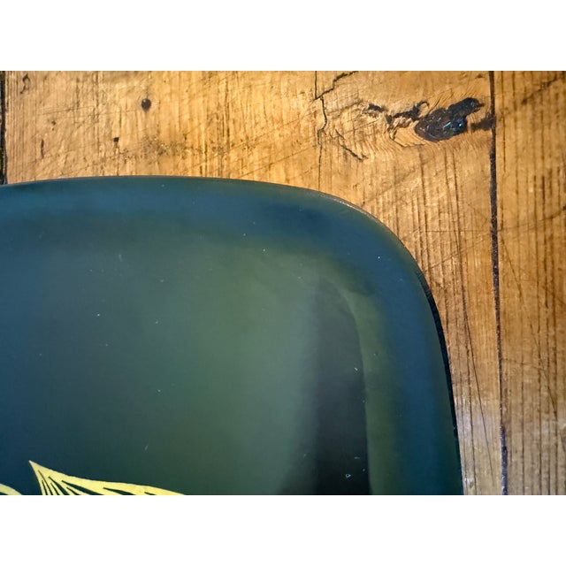 Mid 20th Century Couroc of Monterey Garfinkel's Logo Serving Tray For Sale - Image 5 of 7