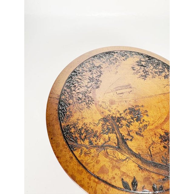 Round Wooden Box, France, 1950s For Sale - Image 13 of 18