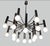 Large Mid-Century Space Age Italian Modern Tubular Chrome Chandelier in Style of Gaetano Sciolari , 1960s For Sale - Image 16 of 16