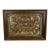 VTG Wall Art Religious Last Supper Ultima Cena De Jesus Raised 3d Metal Framed For Sale
