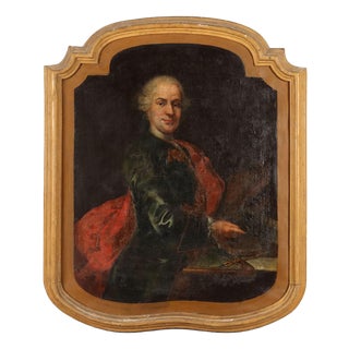 Portrait of a Gentleman, Oil on Canvas, Framed For Sale