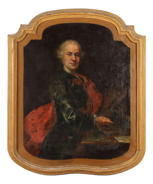 Portrait of a Gentleman, Oil on Canvas, Framed