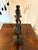 Antique French Victorian Figural Spelter Candlesticks with Soldiers, 1880, Set of 2 For Sale - Image 3 of 9