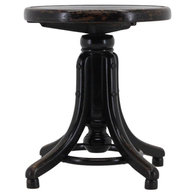 Adjustable Stool by Fischel, Czechoslovakia, 1930s For Sale - Image 14 of 14