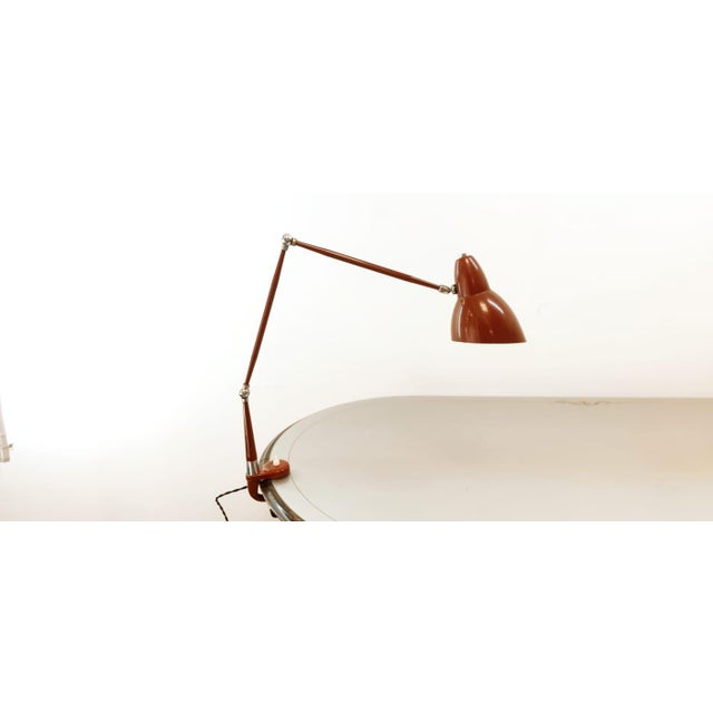 Study Table Lamp with Clamp and Ignition at the Base For Sale - Image 12 of 13
