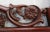 Wood Napoleon III Mahogany Serving Shelving Console, 1850s For Sale - Image 7 of 18