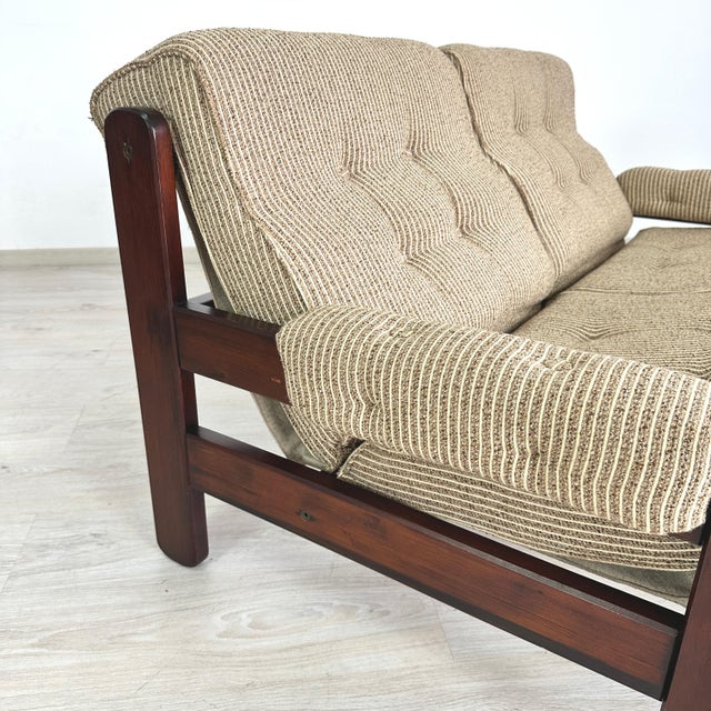 1970s Danish Two-Seater Sofa For Sale - Image 5 of 10