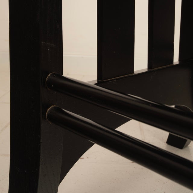 High Ingram Chair by Charles R. Mackintosh for Alivar, 1980s For Sale - Image 16 of 18
