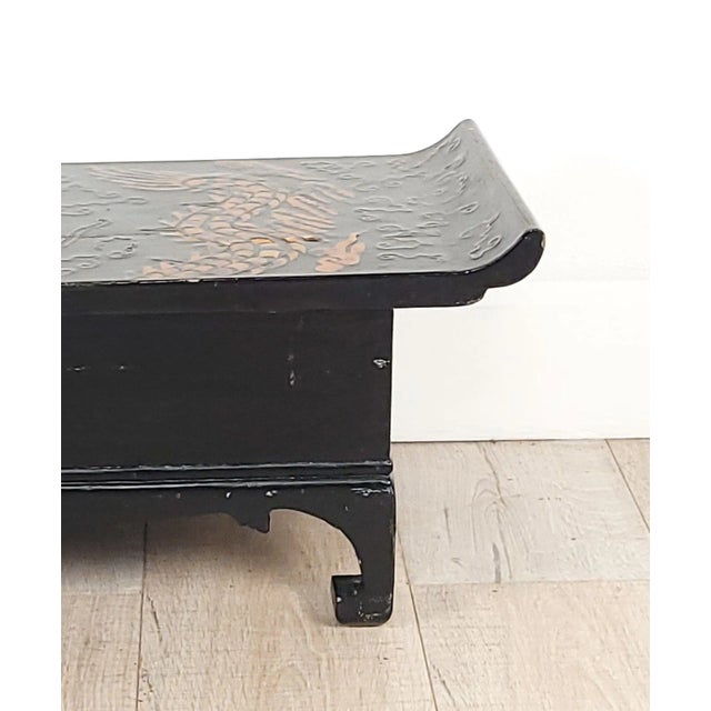 Rare Korean Scholar's Low Table, Circa 1900 For Sale - Image 9 of 12