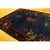 1920s 1920s Blue Navy Floral Medallion Vase Antique Chinese Art Deco Room Size Rug For Sale - Image 5 of 9