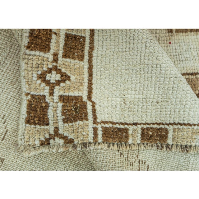 Turkish Vintage Rug 3'6" x 11' #20834 For Sale In Houston - Image 6 of 8