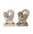 Pair of Vintage Cast Stone Winged Griffins For Sale In West Palm - Image 6 of 12