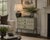 Ironies “Breton” Wide Faux Shagreen Three-Drawer Bedside Table / Commode Details Maker: Ironies Design: Breton Bedside...