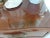Baker Furniture Company Pair of Baker Mahogany Banded Chest / Nightstands For Sale - Image 4 of 5